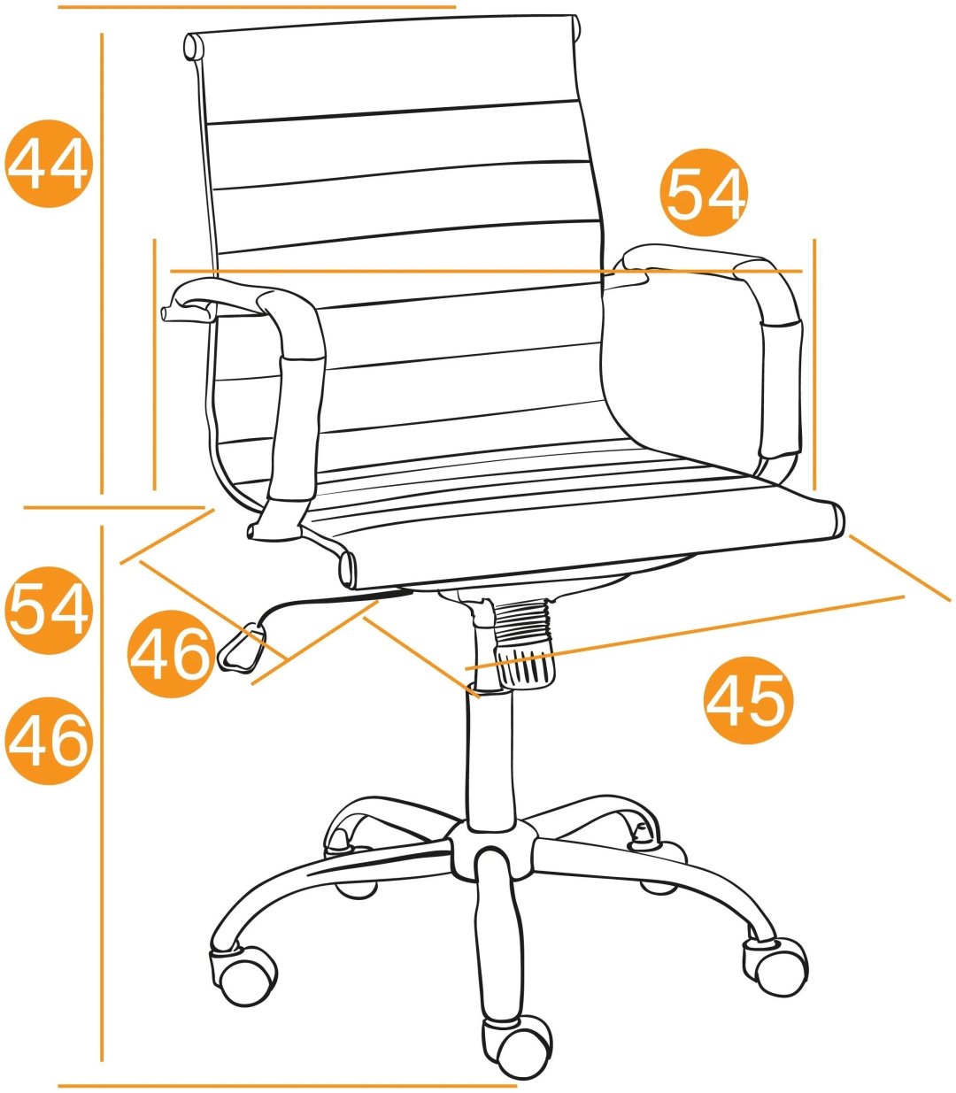 Компьютерное кресло Tetchair URBAN-LOW 15763111, черный, серебряный купить,NaN