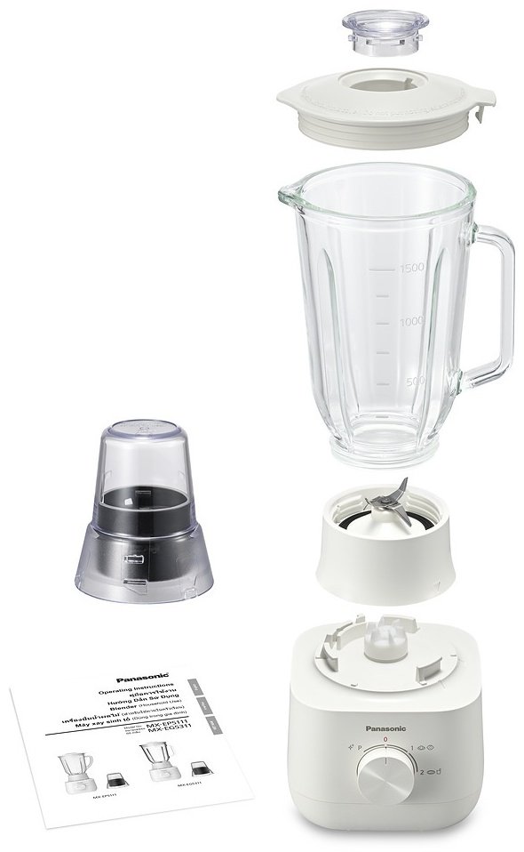 Блендер Panasonic MX-EG5311WTQ белый - ForteMarket Блендер Panasonic MX-EG5311WTQ белый купить,0