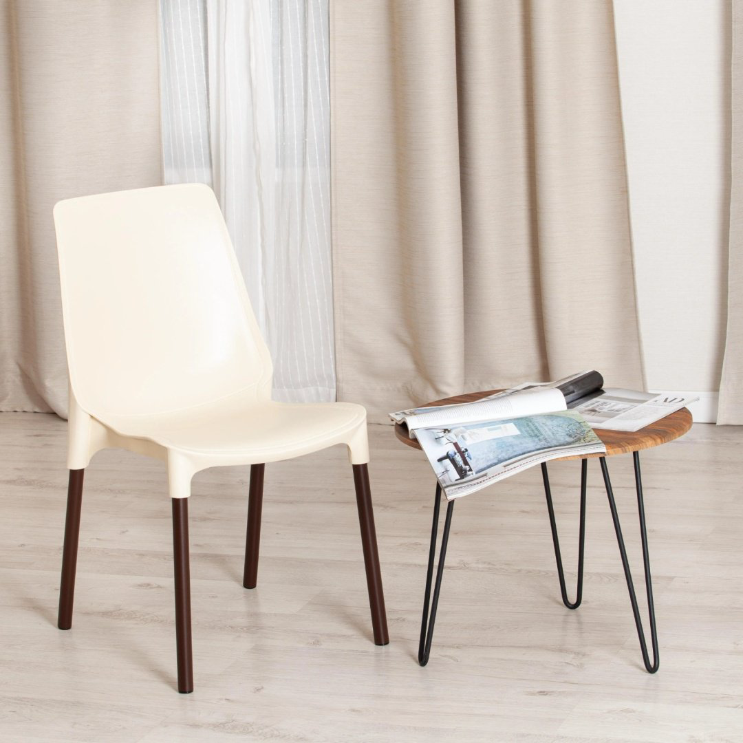 Стул Tetchair Genius 19113 84x46x56см бежевый купить,NaN