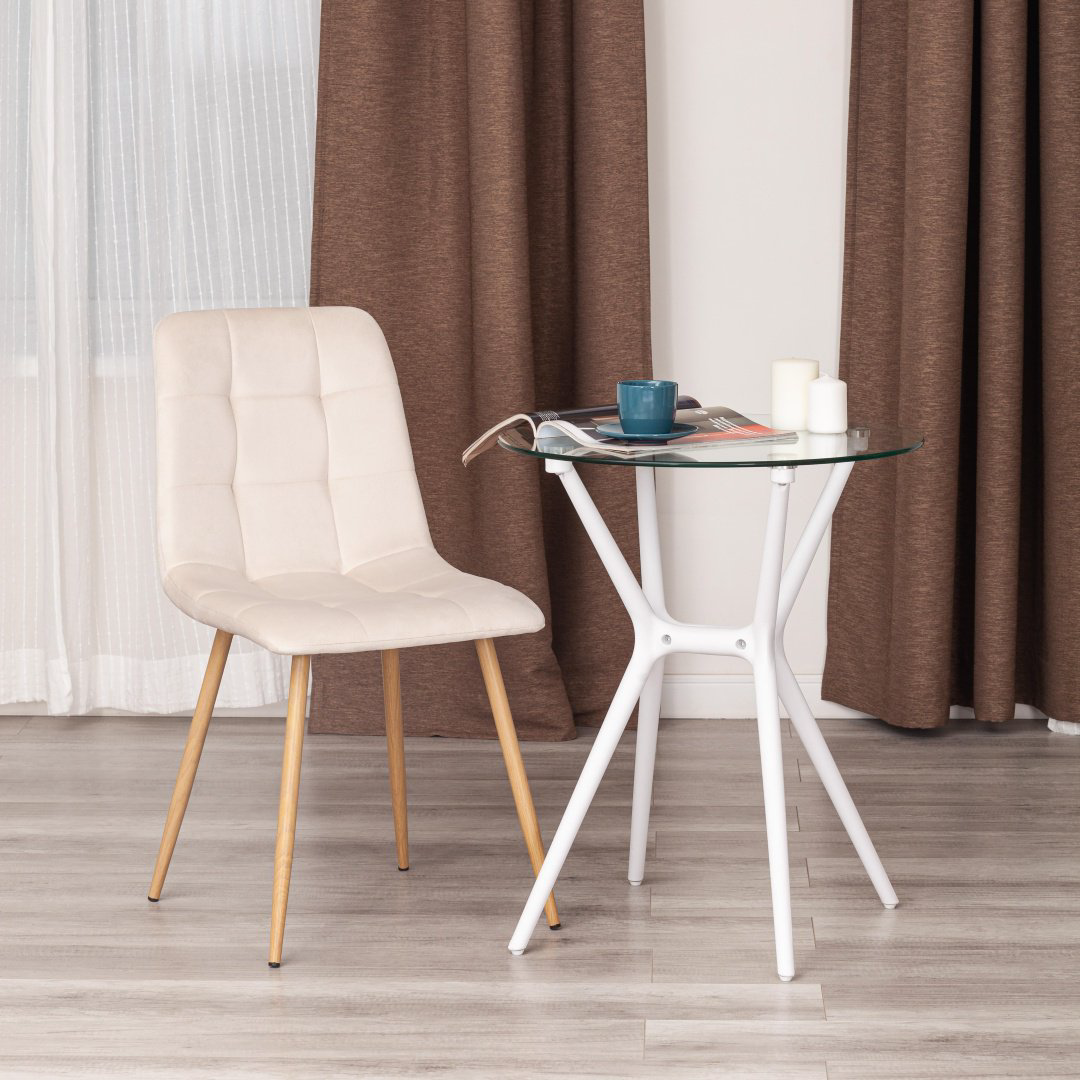 Стул Tetchair Чили 86x44.5x52.5см бежевый купить,NaN
