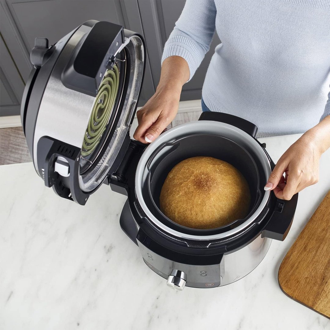 Скороварка/мультиварка NINJA KITCHEN Foodi MAX OL750EU SmartLid Air Fryer черный, серебристый - ForteMarket Скороварка/мультиварка NINJA KITCHEN Foodi MAX OL750EU SmartLid Air Fryer черный, серебристый купить,0