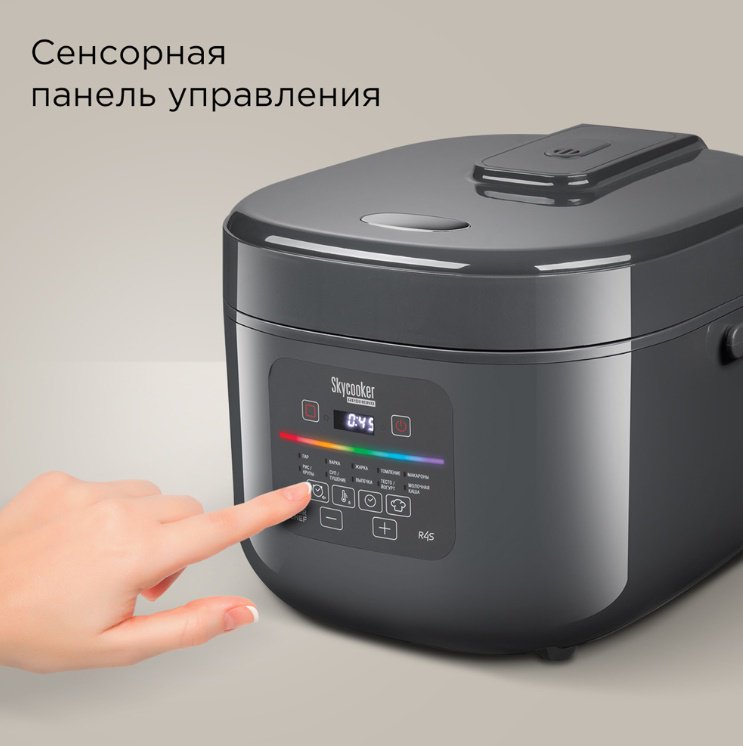 Мультиварка REDMOND MC100S серый - ForteMarket Мультиварка REDMOND MC100S серый купить,0