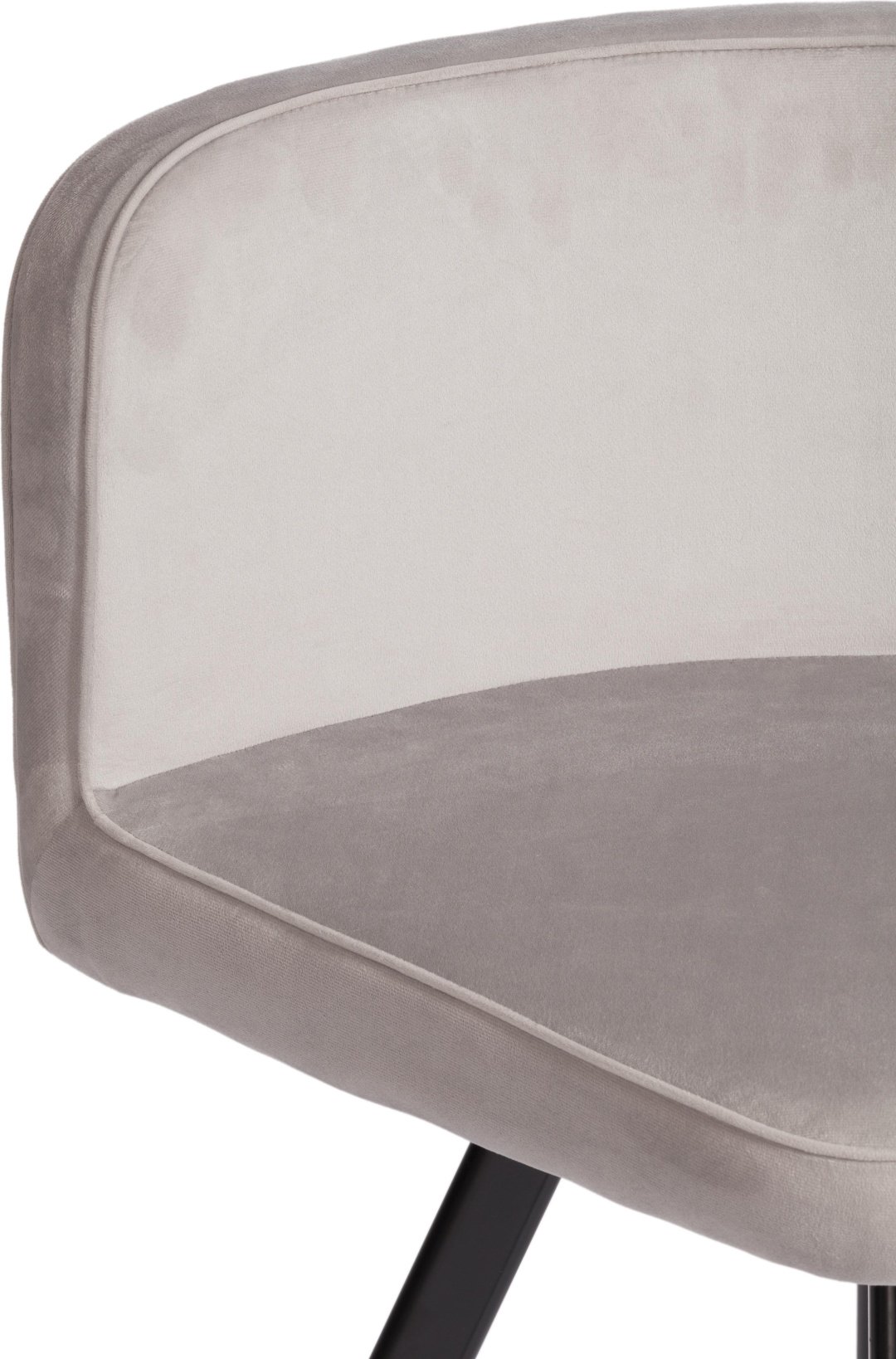 Комплект Tetchair 21299, стол 100х100 см + 4 стула, черный, серый купить,0