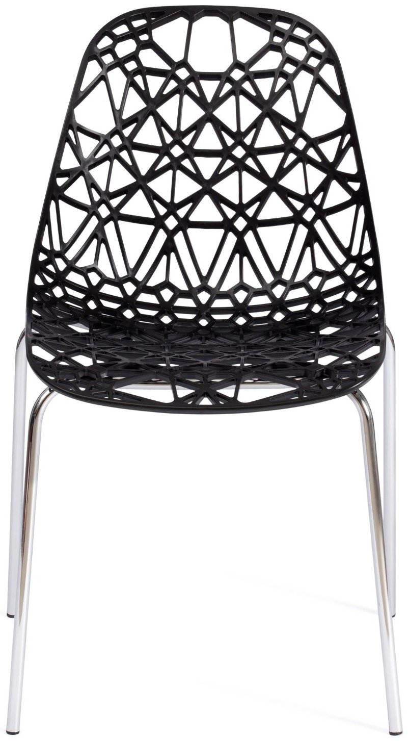 Комплект стульев Tetchair CRISPY, 80x44x56 см, черный купить,NaN