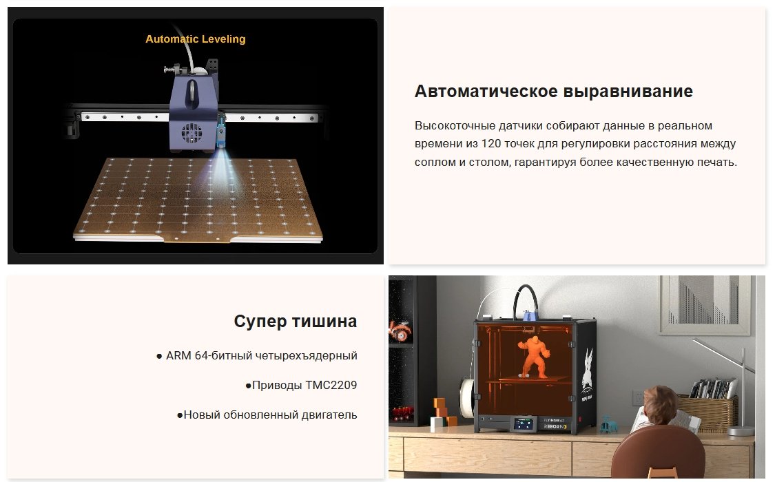 3D-принтер FLYING BEAR REBORN 3 - ForteMarket 3D-принтер FLYING BEAR REBORN 3 купить,0