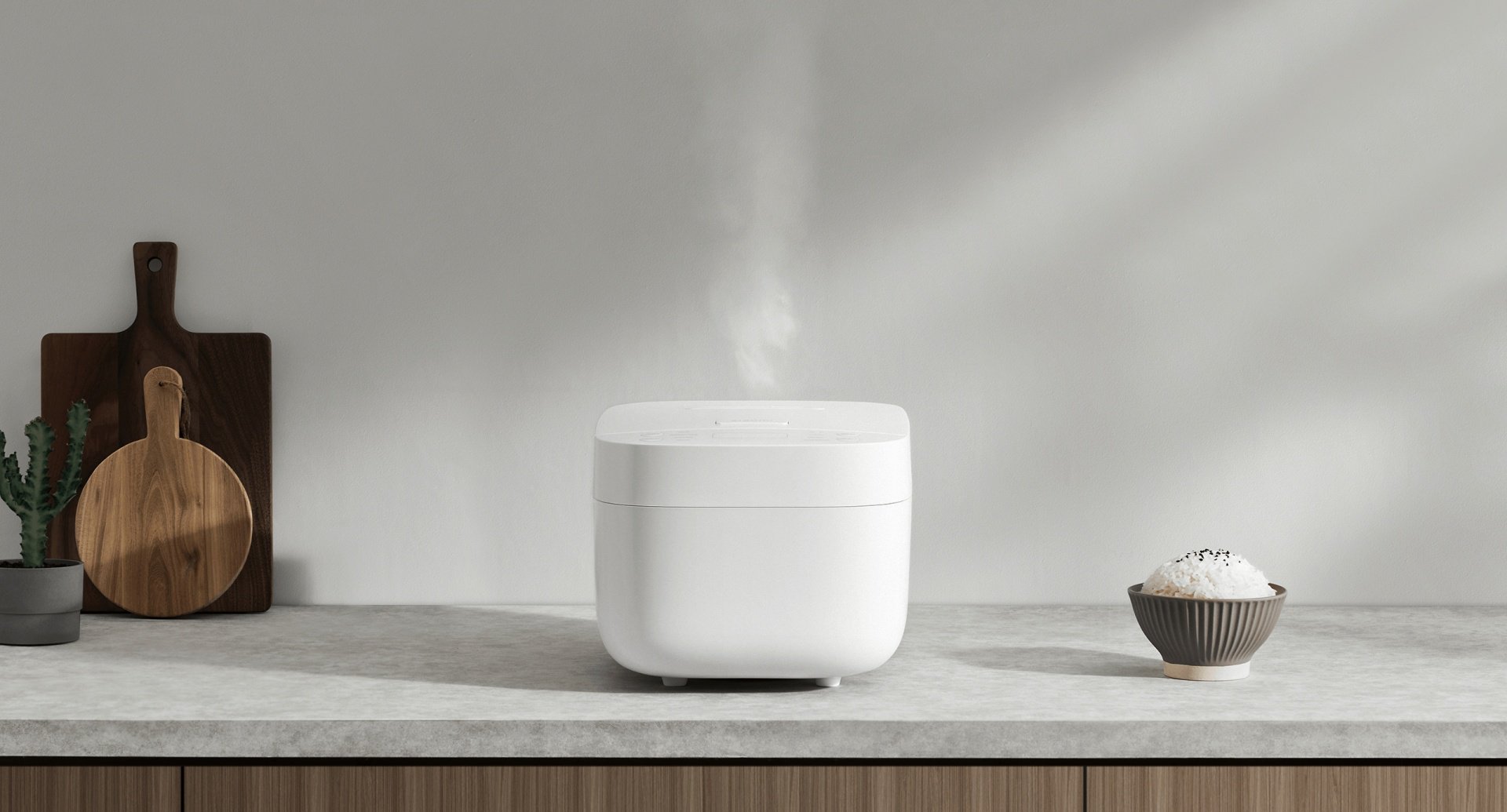 Мультиварка Xiaomi Rice Cooker (MFB120A-1) белый купить,0