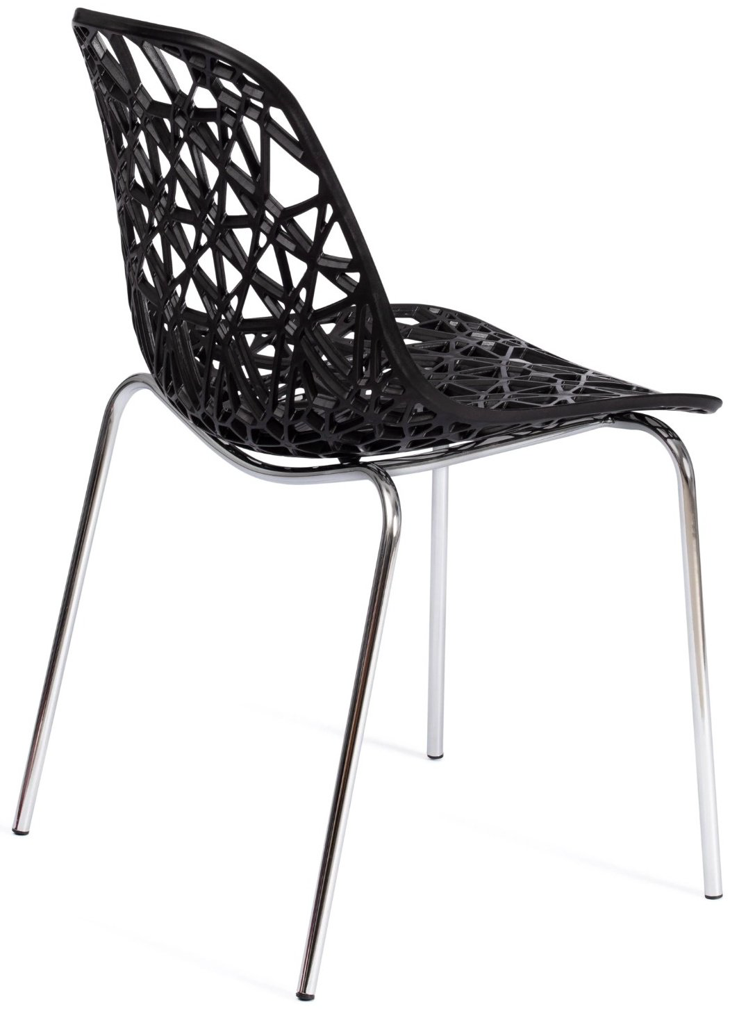 Комплект стульев Tetchair CRISPY, 80x44x56 см, черный купить,NaN