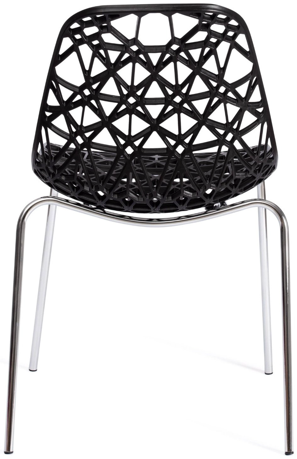 Комплект стульев Tetchair CRISPY, 80x44x56 см, черный купить,NaN