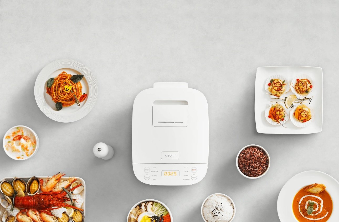 Мультиварка Xiaomi Rice Cooker (MFB120A-1) белый купить,0