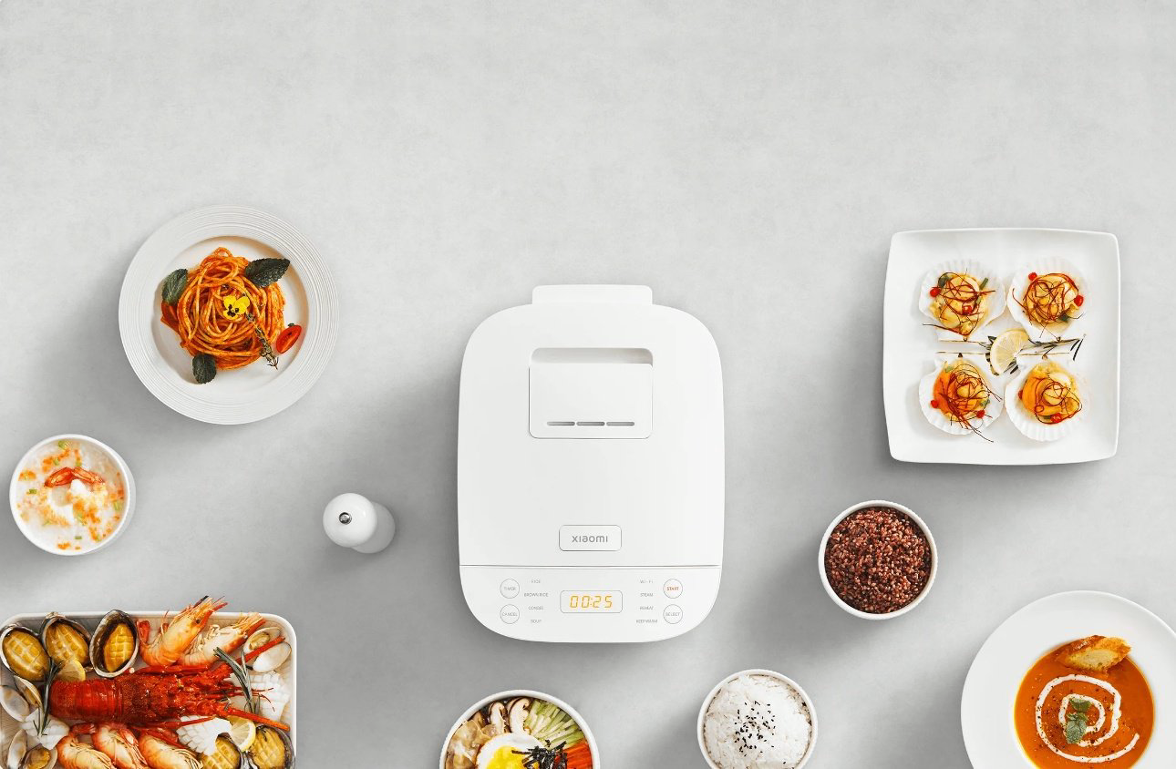 Мультиварка Xiaomi Rice Cooker (MFB120A-1) белый купить,NaN