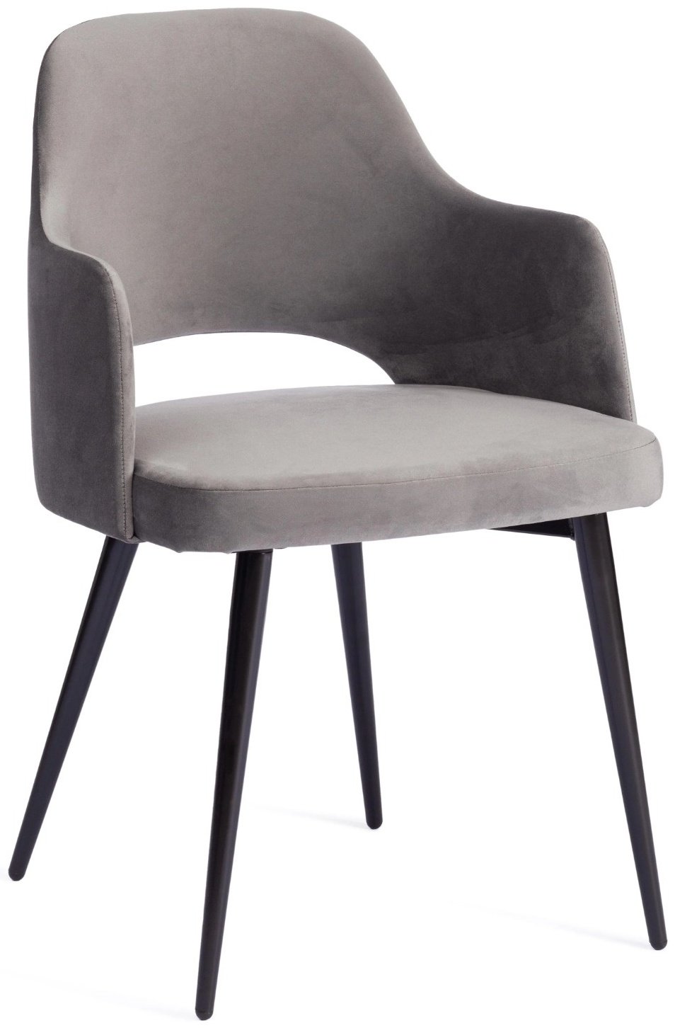 Комплект стульев Tetchair 19879, 80x55x55 см, серый