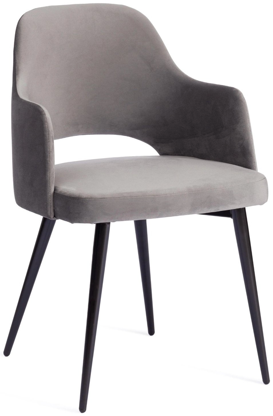 Комплект стульев Tetchair 19879, 80x55x55 см, серый купить,NaN
