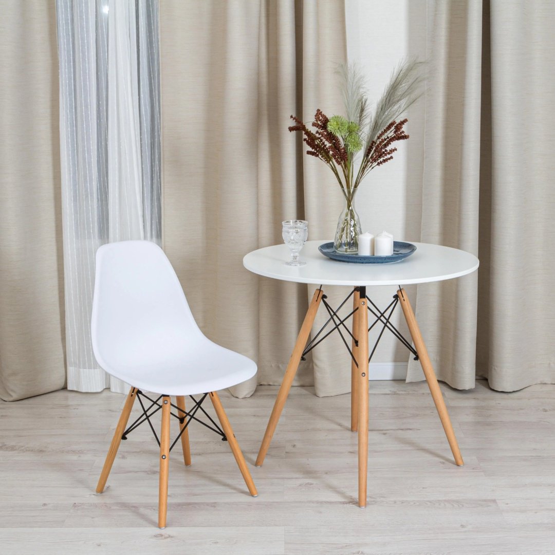 Стул Tetchair CINDY 19826, 82x45x51 см, белый купить,0