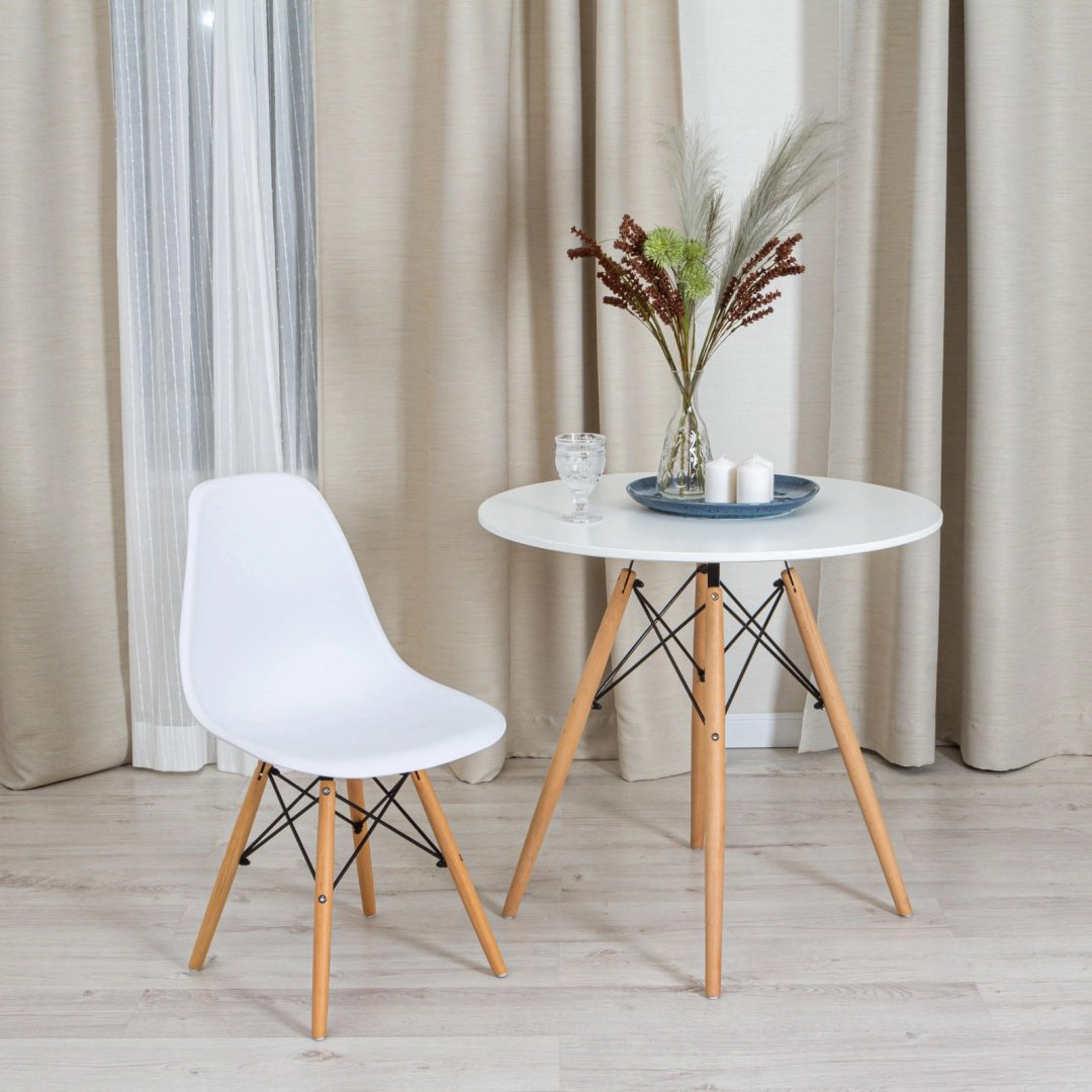 Стул Tetchair CINDY 19826, 82x45x51 см, белый купить,NaN