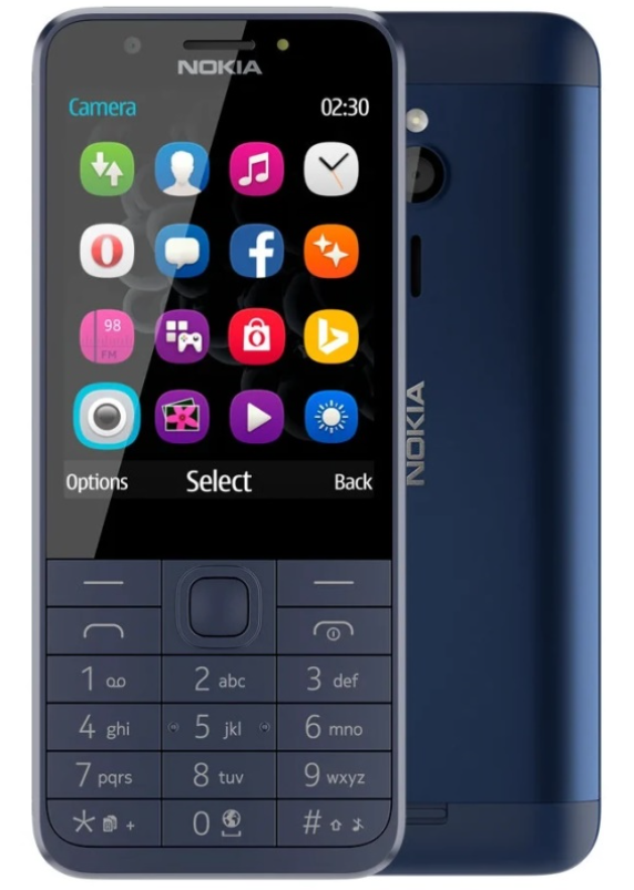 Мобильный телефон Nokia 230 RM-1172 DS 2.8" Blue купить,NaN