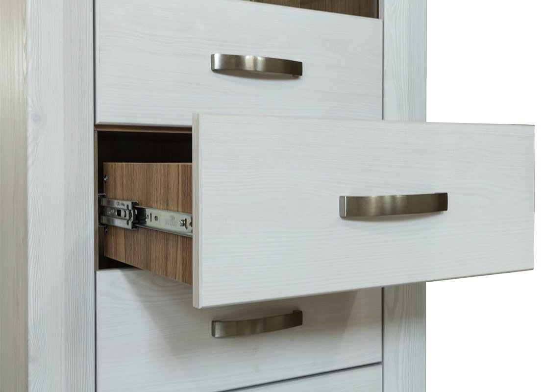 Шкаф с витриной BRW Брест Мальта REG1W3S 61.5x38x211.5см белый купить,NaN