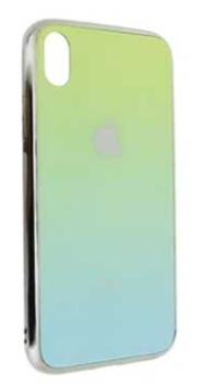 Чехол OEM для Apple iPhone X/XS хамелеон бирюзовый