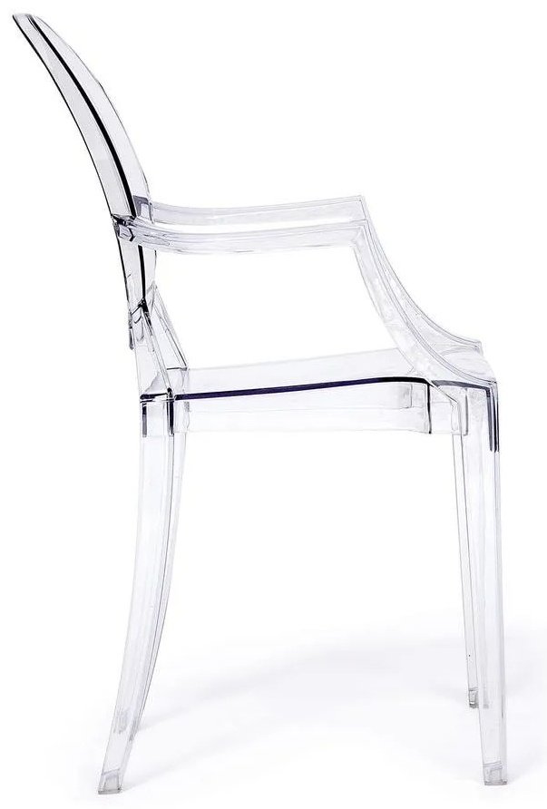 Tetchair MEDALION, 92.5x56.5x53.2 см, прозрачный купить,0