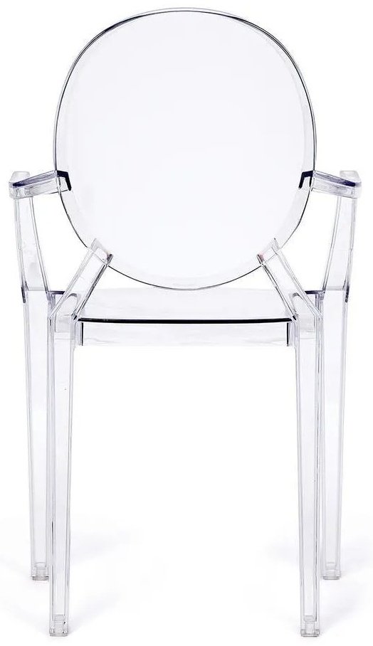 Tetchair MEDALION, 92.5x56.5x53.2 см, прозрачный купить,0