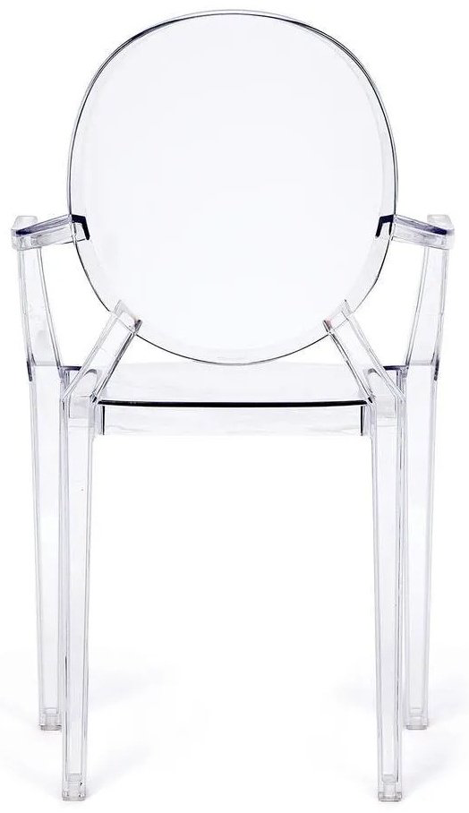 Tetchair MEDALION, 92.5x56.5x53.2 см, прозрачный купить,NaN