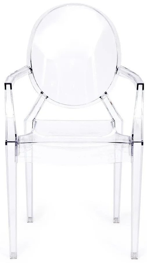 Tetchair MEDALION, 92.5x56.5x53.2 см, прозрачный купить,0