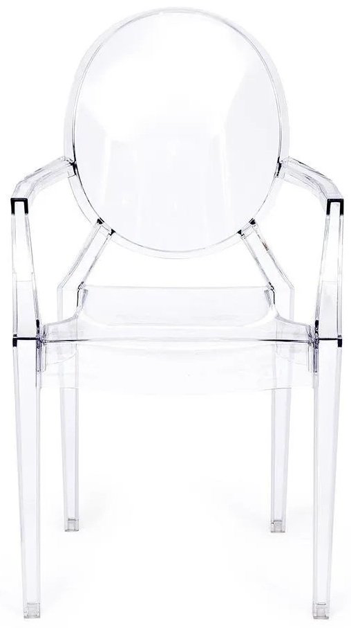 Tetchair MEDALION, 92.5x56.5x53.2 см, прозрачный купить,NaN