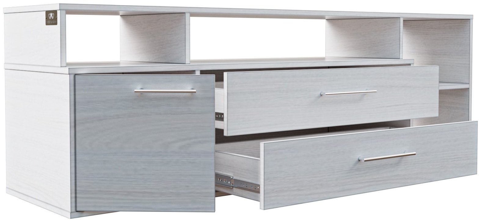 ТВ-тумба напольная Мебель Азии Ланс К202, 171x56.3x43 см, светло серый - ForteMarket ТВ-тумба напольная Мебель Азии Ланс К202, 171x56.3x43 см, светло серый купить,0