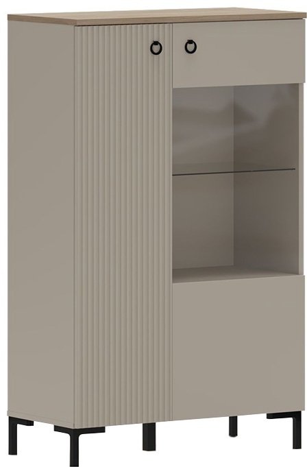 Шкаф-стеллаж БРВ Брест Доменика REG1D1W/140 белый купить,NaN