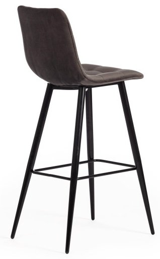 Барный стул Ixlos 15930, 104x50x44 см, серый купить,NaN