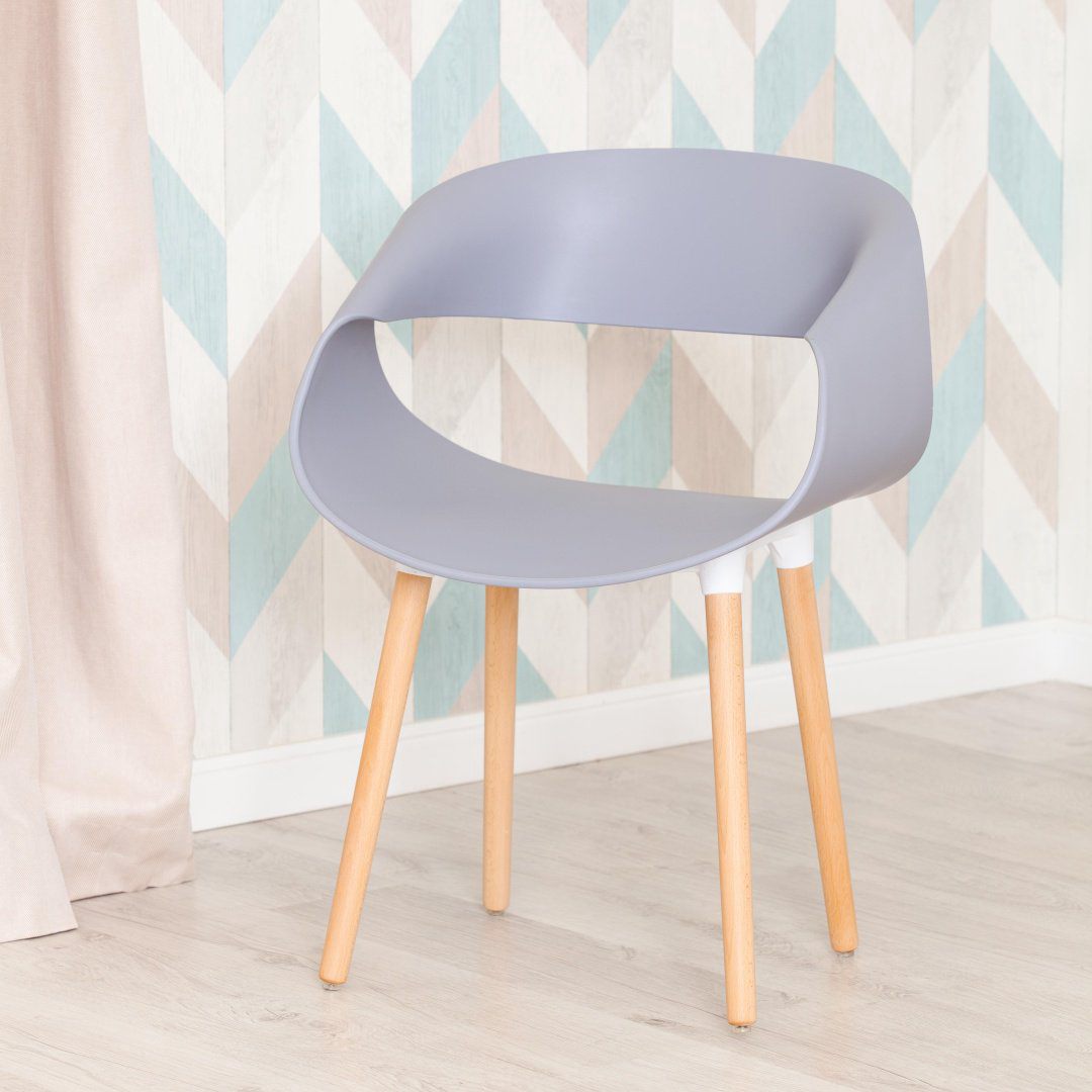 Стул Tetchair 15194, 78x54x56 см, серый купить,NaN