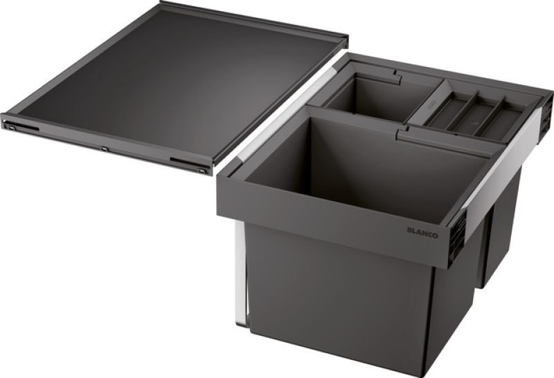Мусорное ведро Blanco с крышкой Flexon II XL 60/3 46 л
