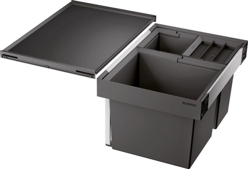 Мусорное ведро Blanco с крышкой Flexon II XL 60/3 46 л купить,NaN