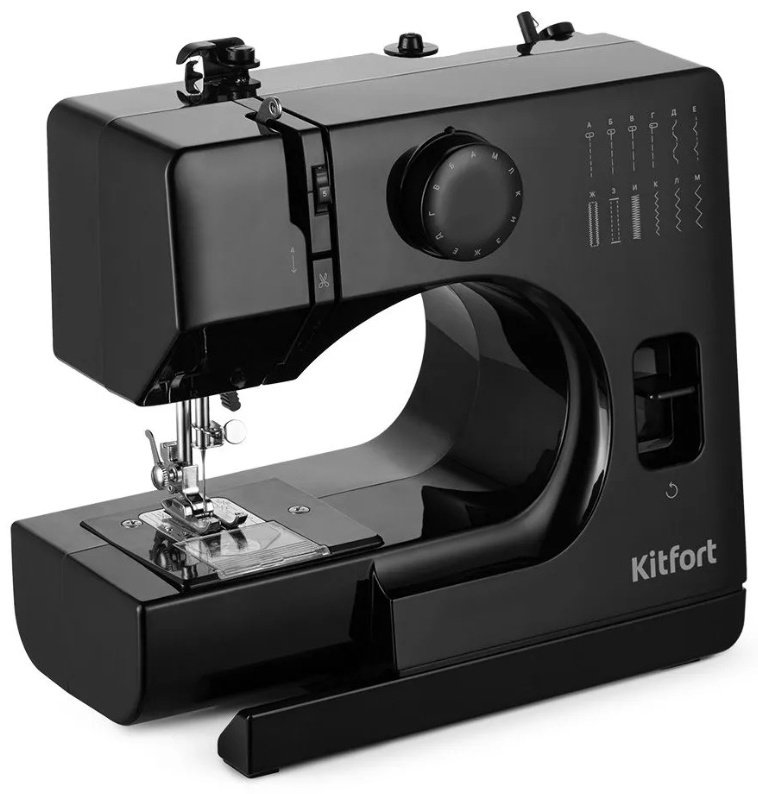 Швейная машина Kitfort КТ-6043 черный - ForteMarket Швейная машина Kitfort КТ-6043 черный купить,36490