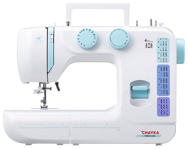 Швейная машина CHAYKA 2290 белый, голубой