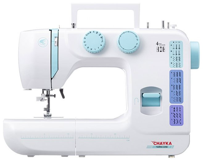 Швейная машина CHAYKA 2290 белый, голубой - ForteMarket Швейная машина CHAYKA 2290 белый, голубой купить,94059