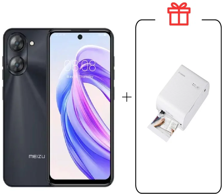 Смартфон Meizu MBLU 21 6 ГБ/128 ГБ черный + подарок купить,NaN