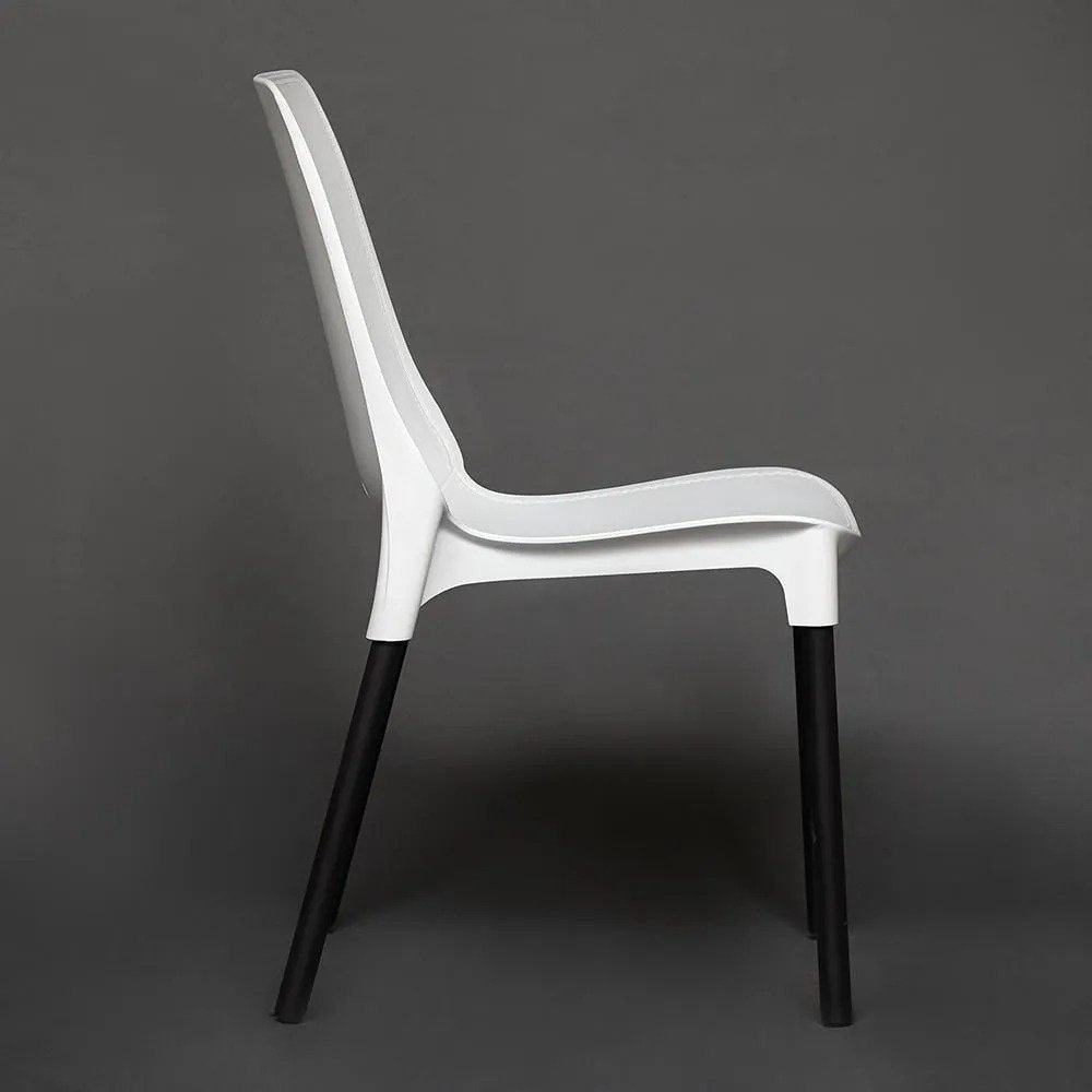 Стул Tetchair Genius 19113, 84x46x56 см, черный, белый - ForteMarket Стул Tetchair Genius 19113, 84x46x56 см, черный, белый купить,0