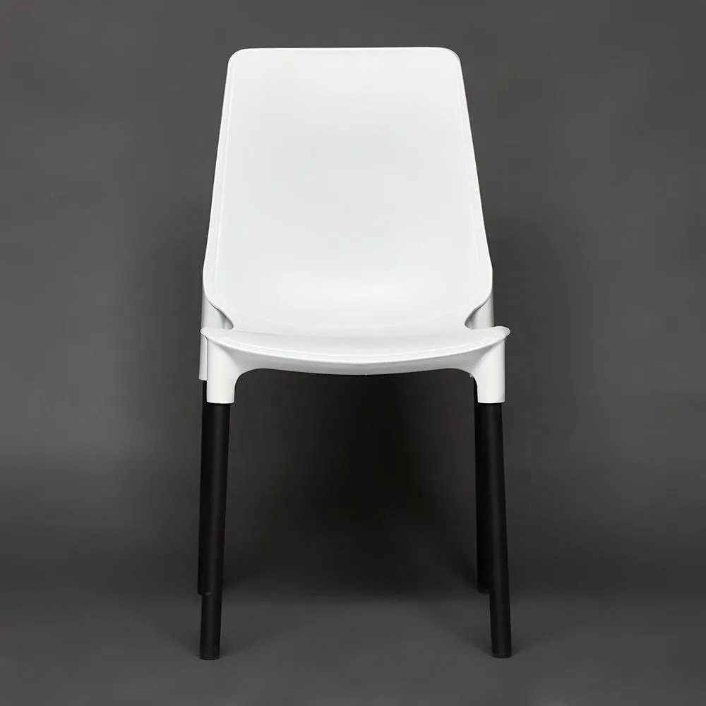Стул Tetchair Genius 19113, 84x46x56 см, черный, белый купить,NaN