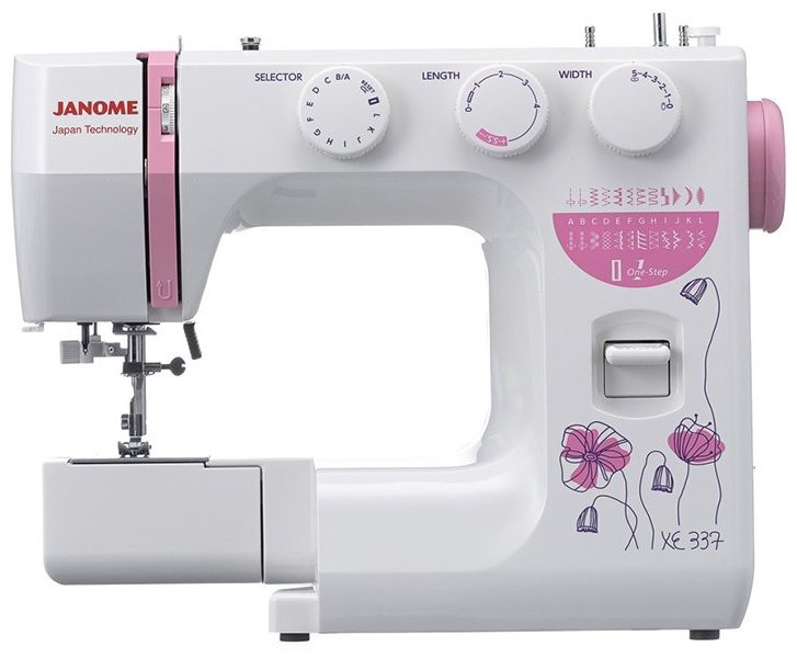 Швейная машина Janome XE337 белый купить,99988