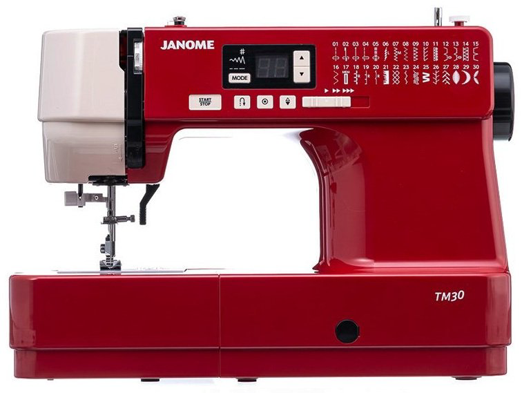 Швейная машина Janome ТМ30 красный купить,147990