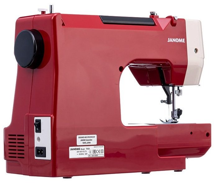 Швейная машина Janome ТМ30 красный - ForteMarket Швейная машина Janome ТМ30 красный купить,0