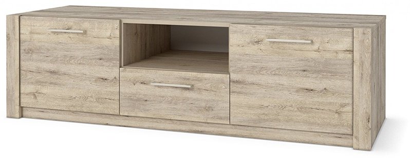ТВ-тумба напольная MySTAR Вирджиния, 00032428, 146.6x53.2x44 см, светло-коричневый