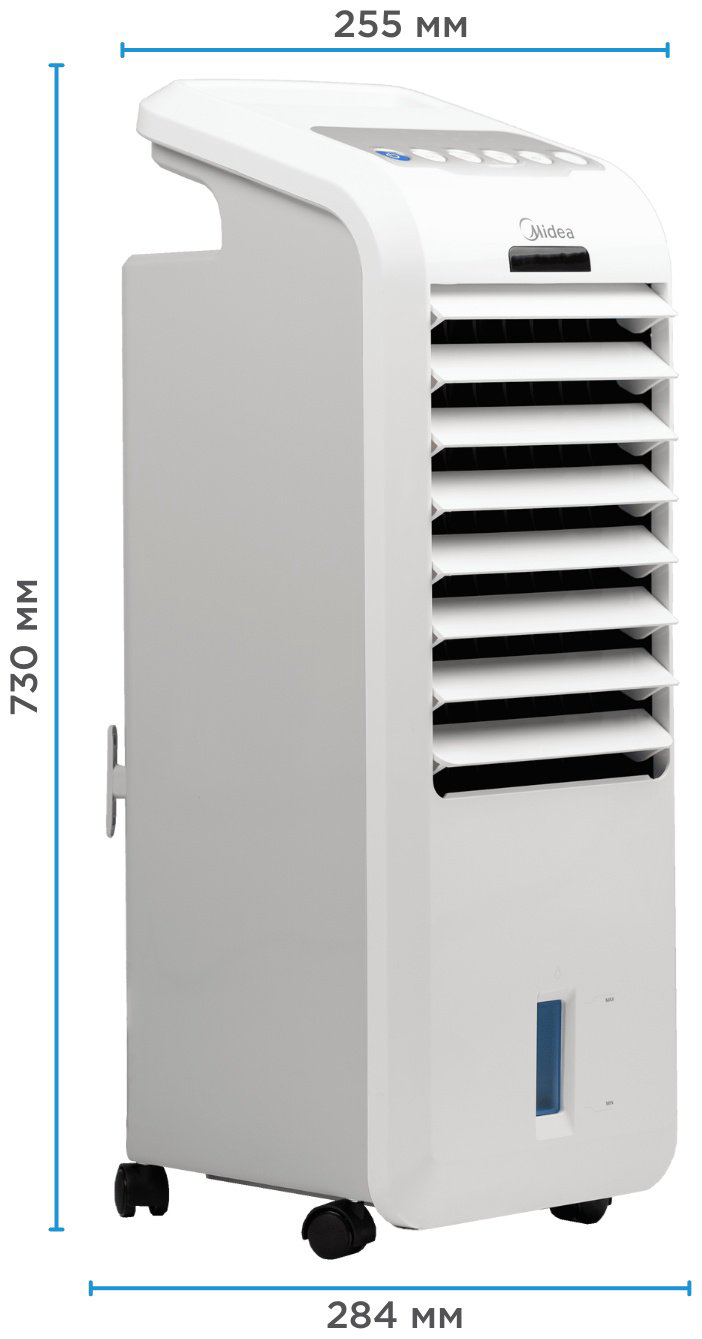 Вентилятор Midea AC100-16BR белый купить,NaN