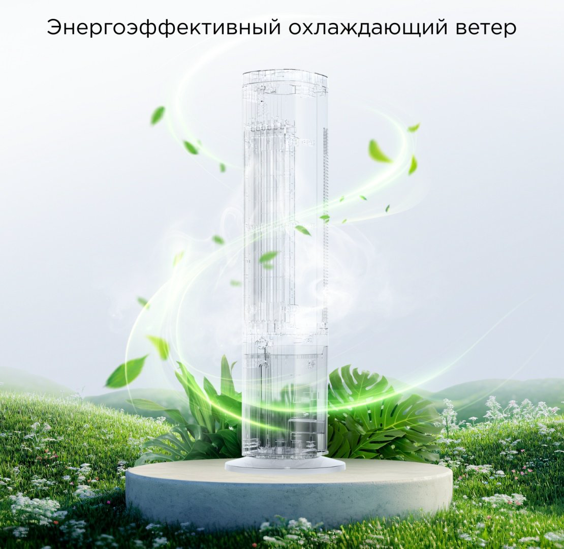 Вентилятор Midea AC100-25JR черный купить,NaN