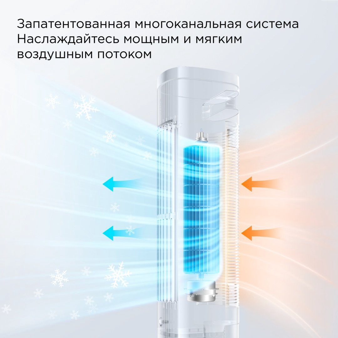 Вентилятор Midea AC100-25JR черный купить,NaN