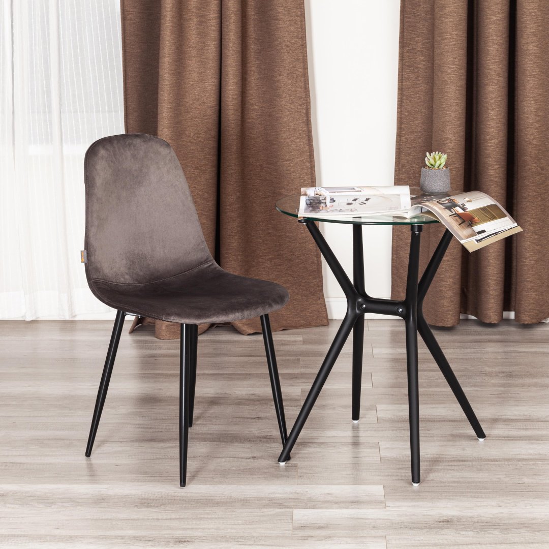 Стул Tetchair 21204 Tetchair BREEZE, 86x44x53 см, темно-серый купить,0