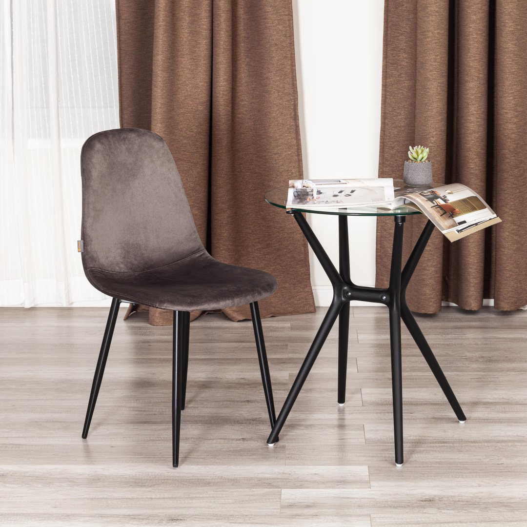 Стул Tetchair 21204 Tetchair BREEZE, 86x44x53 см, темно-серый купить,NaN