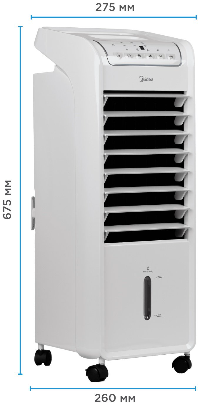 Вентилятор Midea AC100-A белый купить,NaN