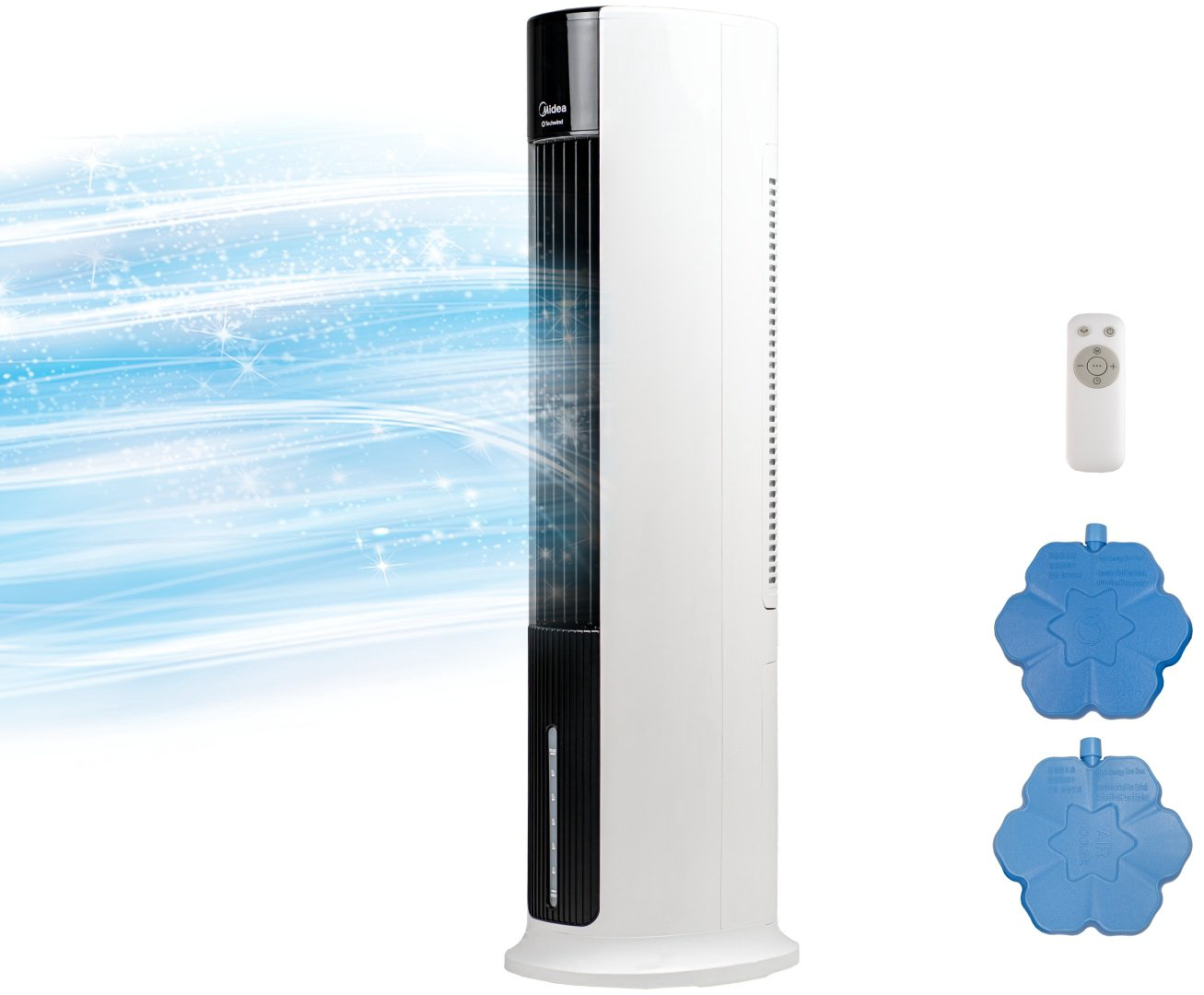 Вентилятор Midea AC120-19ARB белый купить,58389