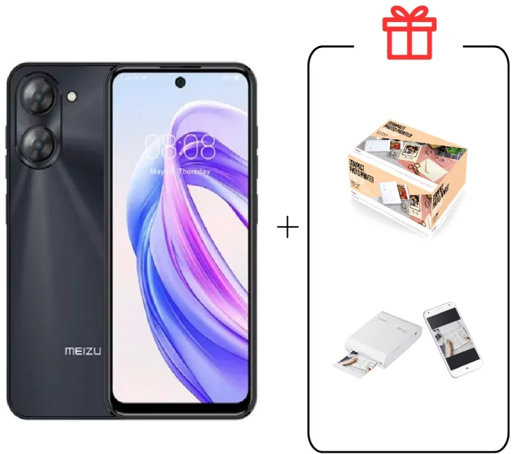 Смартфон Meizu MBLU 21 6 ГБ/128 ГБ черный + подарок купить,NaN